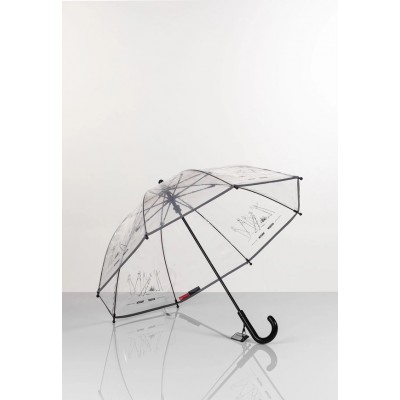 Детский зонт трость Moomin прозрачный